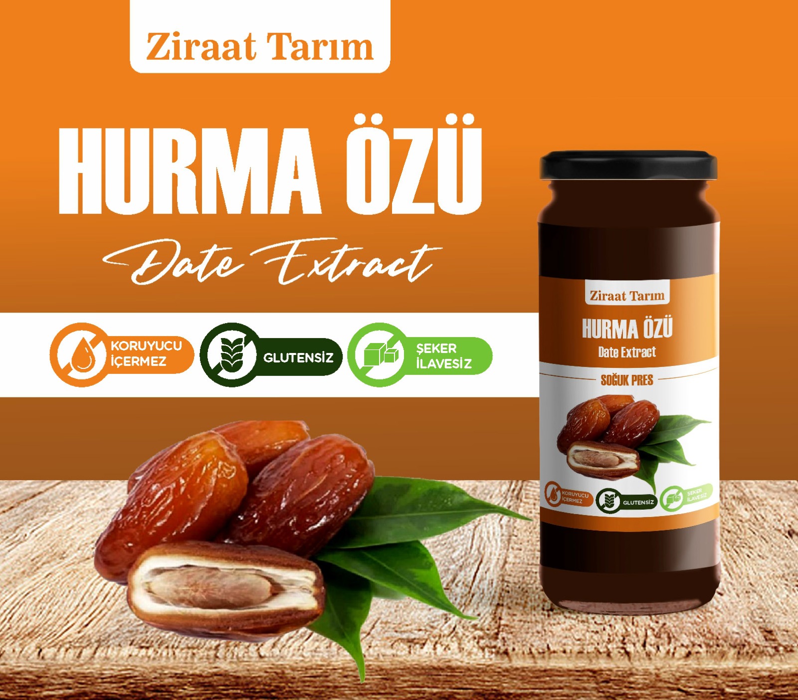 ŞEKER İLAVESİZ HURMA ÖZÜ