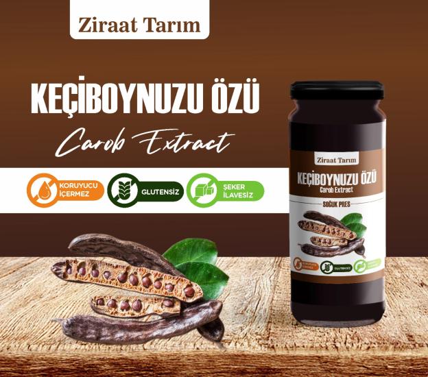 DOĞAL KEÇİBOYNUZU ÖZÜ şeker ilavesiz 