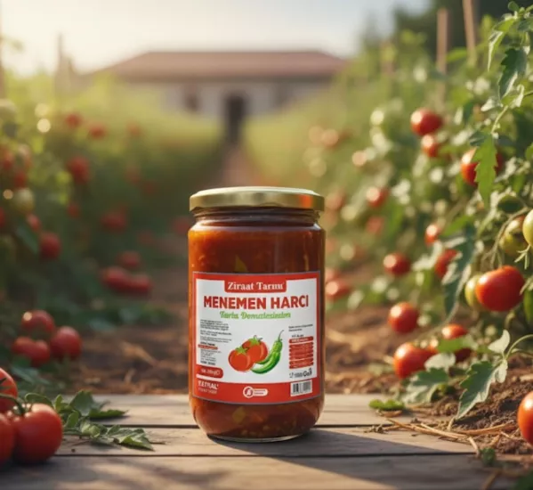 katkısız menemen harcı